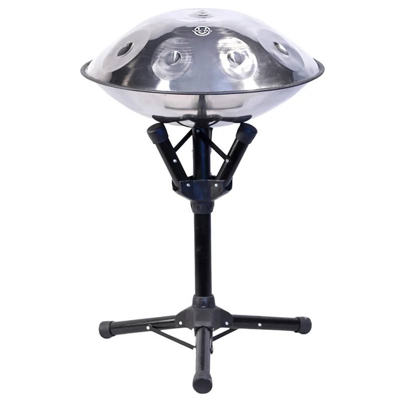 هنگ درام 9 نوت یونیک پن مدل standard silver a7 به همراه پایه