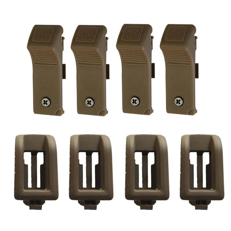 شاسی قفل کن خودرو کالانیکس مدل SHS-405KRM-100873 طرح پیچی مناسب برای پژو 405 مجموعه 8 عددی به همراه قاب