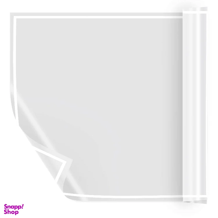 کاغذ کادو مدل حاشیه دار سفید سایز 50×70 سانتی متر بسته 50 عددی