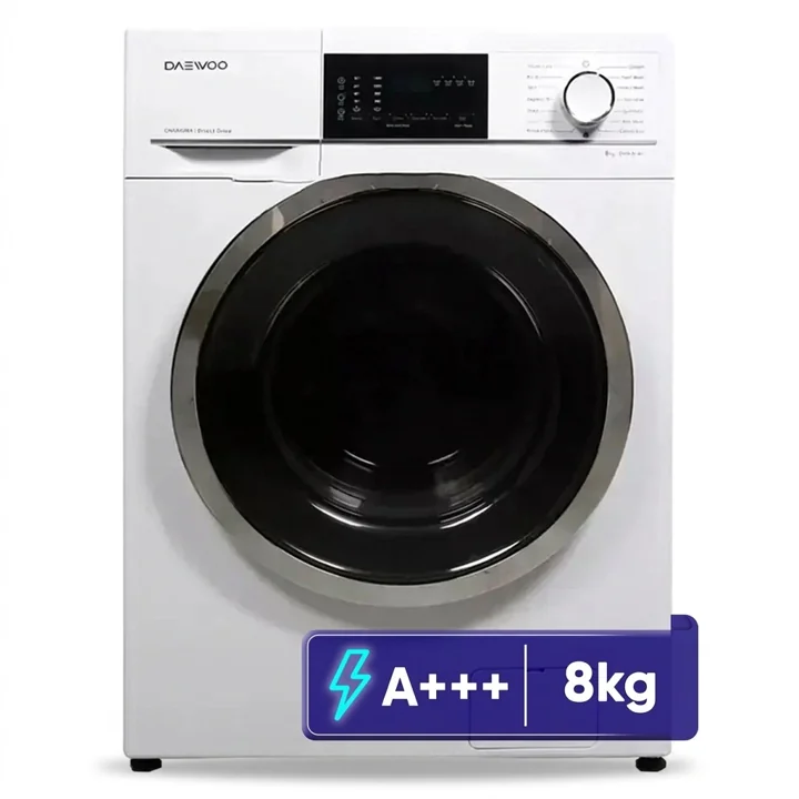 ماشین لباسشویی اتوماتیک دوو مدل LM-840W ظرفیت ۸ کیلوگرم