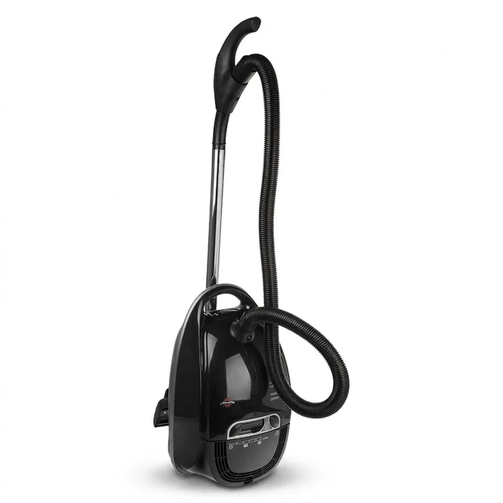 جاروبرقی مشکی پارس خزر مدل VC-2200W همراه شلنگ و لوله جارو